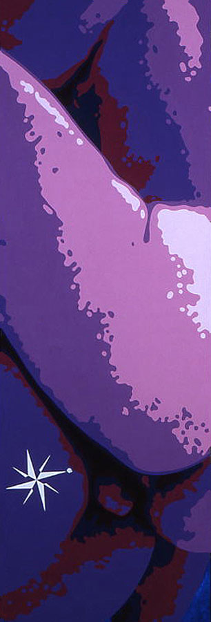 <br/>Charon, 2003<br/>72" x 24"<br/>acrylic on canvas